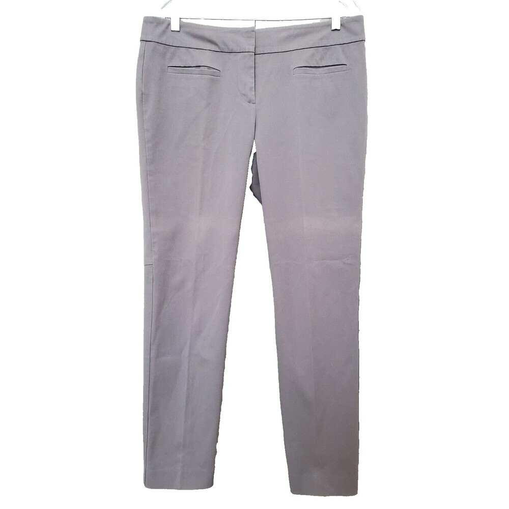 Ann Taylor Taupe Cotton Blend Dress Pants Size 10